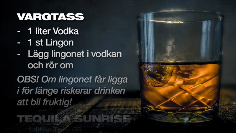 Roliga recept på norrländska drinkar